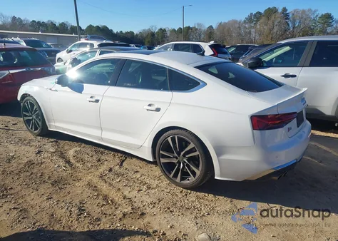2025 Audi S5 Sportback Premium Tfsi Quattro Tiptronic из США, поврежденный, VIN WAUA4CF52SA004705
